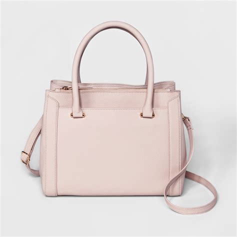 blush pink handbags for women.